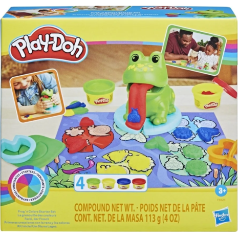 Play Doh Σετ Frog and Colors Starter Set